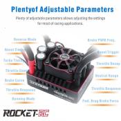 UK-ESC 1/8 220A-G2 black & red 2-4S SURPASS HOBBY