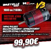 UK-NEW Motor 1/8eme brushless 4268 V3 2025 (choice of KV) WS-LINE