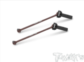 UK-Steel F & R CVD Set 93mm ( For Team Associated RC8 B4 ) 2pcs. T-WORK'S