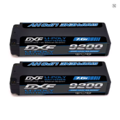 UK-Lot 2 accus 9200mAh 140C 5mm Deans blue (par 2) DXF POWER