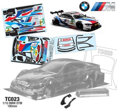 UK-1/10 BMW DTM 190mm (unpainted) TEAM C