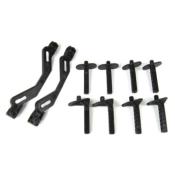 UK-Body Mount Set (SCT410, front/rear) TEKNO-RC