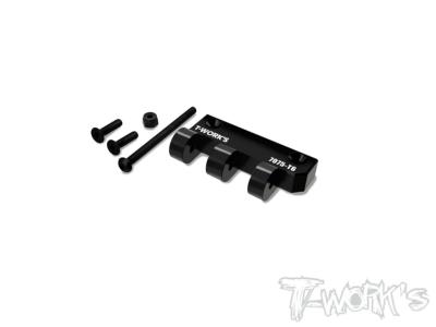 UK-7075-T6 Alum. Rear Tension Rod Mount ( For Xray XB8 23/22/21/20/19/18 GTX8 22/18/17 GTXE 22/18/17 ) T-WORK'S
