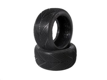 UK-Pair of buggy tires Vesuvio (choice of tire darkness) HOTRACE TYRES