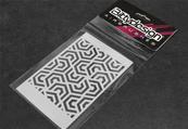 UK-Vinyl stencil 'Ipnotic V4' BITTYDESIGN