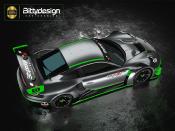 UK-P-GT3R 1/10 GT 190mm body Clear BITTYDESIGN