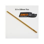 UK-2.5mm HEX TiCo TEAM Tip 120mm DONUTS RACING