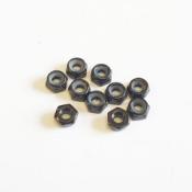 UK-Self Lock Nut M4 black (10) SWORKZ