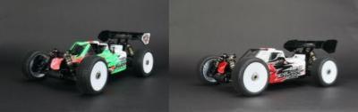 Spare parts and options 1/8th TT Sworkz S35-4 Nitro & Electro