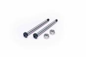 UK-AE RC10 Front Inner 43mm Hardened Hinge Pin w/locknuts (2) KOSWORK