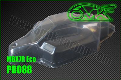 UK-Body lexan for MBX7-R Eco (unpainted) 6-MIK