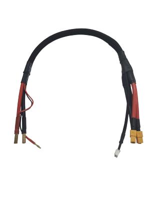 UK-Synchronous Charger cable 2S 10AWG PK 5MM for Output Charger XT60  lg:45cms RC-DISCHAGER
