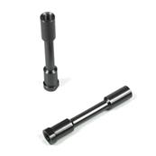 UK-Steering posts aluminium gun-metal TEKNO-RC