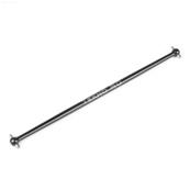 UK-Tapered Driveshaft (center, front, 7075, black ano, EB/ET48 2.0) TEKNO-RC