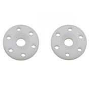 UK-Big Bore Piston; 6 Hole White 1.5 (pr) SCHUMACHER RACING
