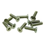 UK-M3x10mm FLAT HEAD SCREWS (10 pcs) ULTIMATE RACING