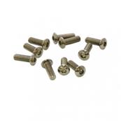 UK-M4x10mm BUTTON HEAD SCREWS (10 pcs) ULTIMATE RACING