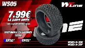 UK-Tires 05 Buggy 1/8 Natural Compound 30 shore ALONE (2) WS LINE