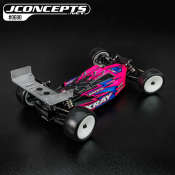 UK-F2- XRAY XB2 2025 / 2026 body w, carpet/turf/ dirt wing JCONCEPTS