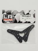 UK-Rear tower carbon 4mm for Mugen MSB1 LR PROD
