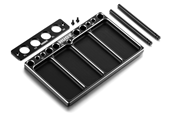 UK-Alu Tray for 1/10 Off-Road Diff & Shocks HUDY