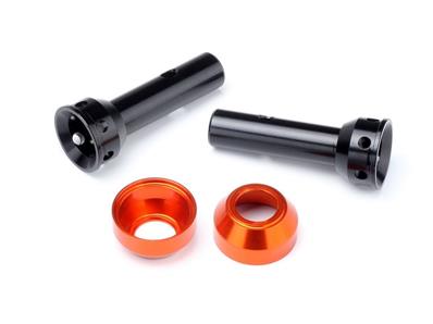 UK-Wheel axles (2) HB RACING