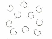 UK-Piston Pin Clip 2.1Cc M Series (10Pc) REDS