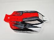 UK-Painted body ST4-Falcon white/gun metal/red for S35-4E SWORKZ