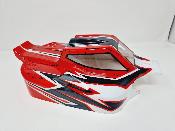 UK-Painted body ST4 Falcon red/white/gun metal for S35-4E SWORKZ