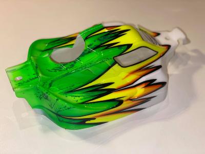 UK-Vision body paint (White/Yellow/Fluorescent green) 1/8 buggy for MP10 Kyosho nitro BITTYDESIGN