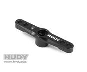 UK-Alu Throttle Servo Horn - Futaba, Savöx - 2-Hole - 25T - V2 HUDY