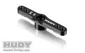 UK-Alu Throttle Servo Horn - Futaba, Savöx - 2-Hole M3 - 25T - V2 HUDY