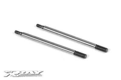 UK-Front shock shaft 56mm (2) X-RAY