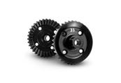 UK-Alu Differential Bevel Gear 35T - Swiss 7075 T6 X-RAY