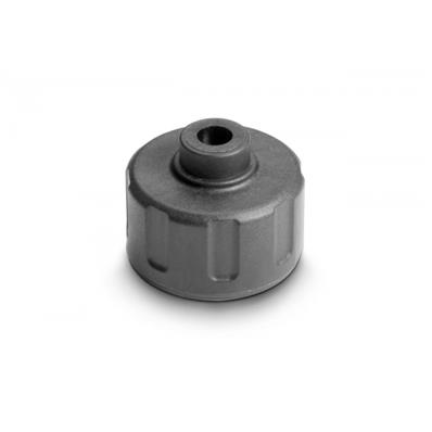 UK-Composite Gear Differential Case - Large Volume - Graphite X-RAY