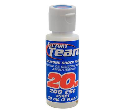 UK-FT Silicone Shock Fluid, 20wt (200 CST) TEAM-ASSOCIATED