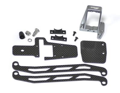 UK-S811E Radiotray set light alu/carbon SERPENT RACING