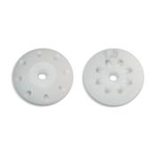 UK-FT 16mm Shock Pistons, 8x1.3 mm, tapered, angled TEAM-ASSOCIATED