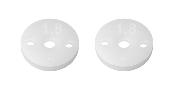 UK-FT 13mm Shock Pistons, 2.5mm, 2x1.8 TEAM-ASSOCIATED