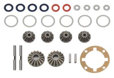 UK-B64 Gear Diff Rebuild, metal TEAM-ASSOCIATED