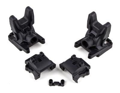 UK-RC10B74.2 FT Front Gearboxes, 0 and 2 Diff Heights, carbon TEAM-ASSOCIATED
