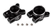 UK-RC10B7 FT Rear Hub Set, HRC, black ASSOCIATED