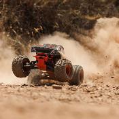 UK-Monster 1/10 QUAKE 223S DSC 2WD RTR Brushless Monster Truck, Red ARRMA