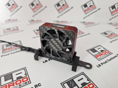 UK-SIDE Carbon Support for 30mm Fan - EB48 2.0/2.1/2.2 (bavette large) LR PROD