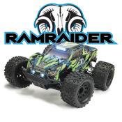UK-Ram Raider 1/10 Brushless Monster Truck RTR - Green/Blue FTX 