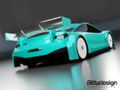 UK-HYPER 1/10 TC 190mm body BITTYDESIGN