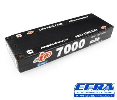 UK-Accu Lipo HV MC4 7000mAh 120C 7.6V Ultra-LCG Long Runtime Graphene Stick Pack IP