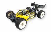 UK-Beretta body (clear) for TLR 8IGHT-X/E 2.0 nitro and electric buggy LEADFINGER RACING