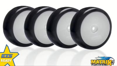 UK-1:10 EP Z36 Rubber Tire Preglued Asphalt (4) ETS Stock MATRIX TYRES
