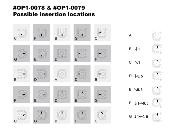 UK-HYPER VS2 rear arm holder  R POM pill inserts (1 deg) HOBAO RACING